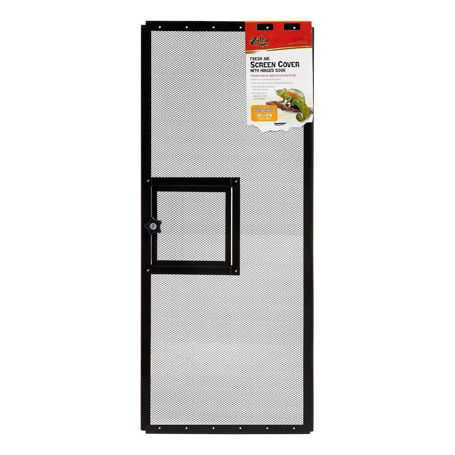 Zilla Fresh Air Screen Cover with Hinged Door