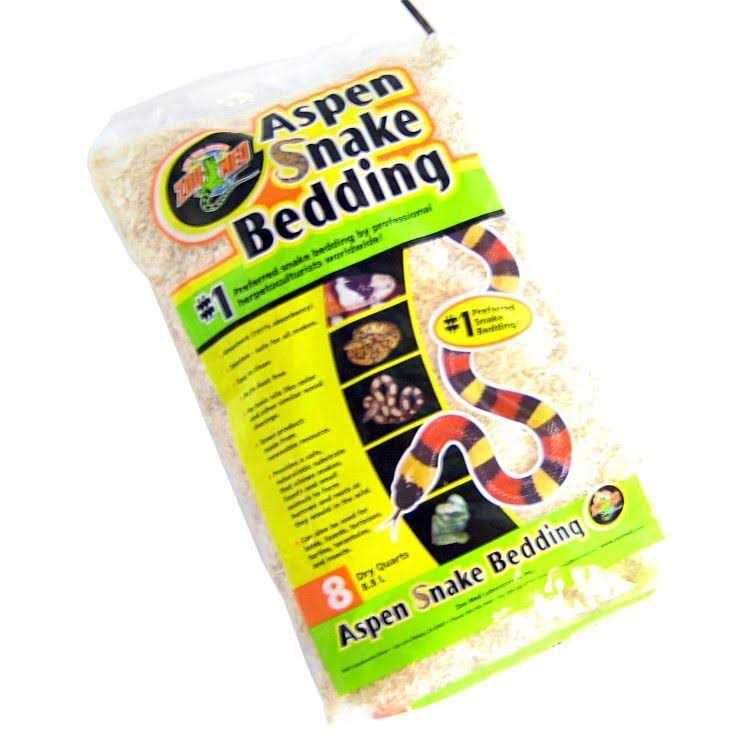 Alternative view of Zoo Med Aspen Snake Bedding