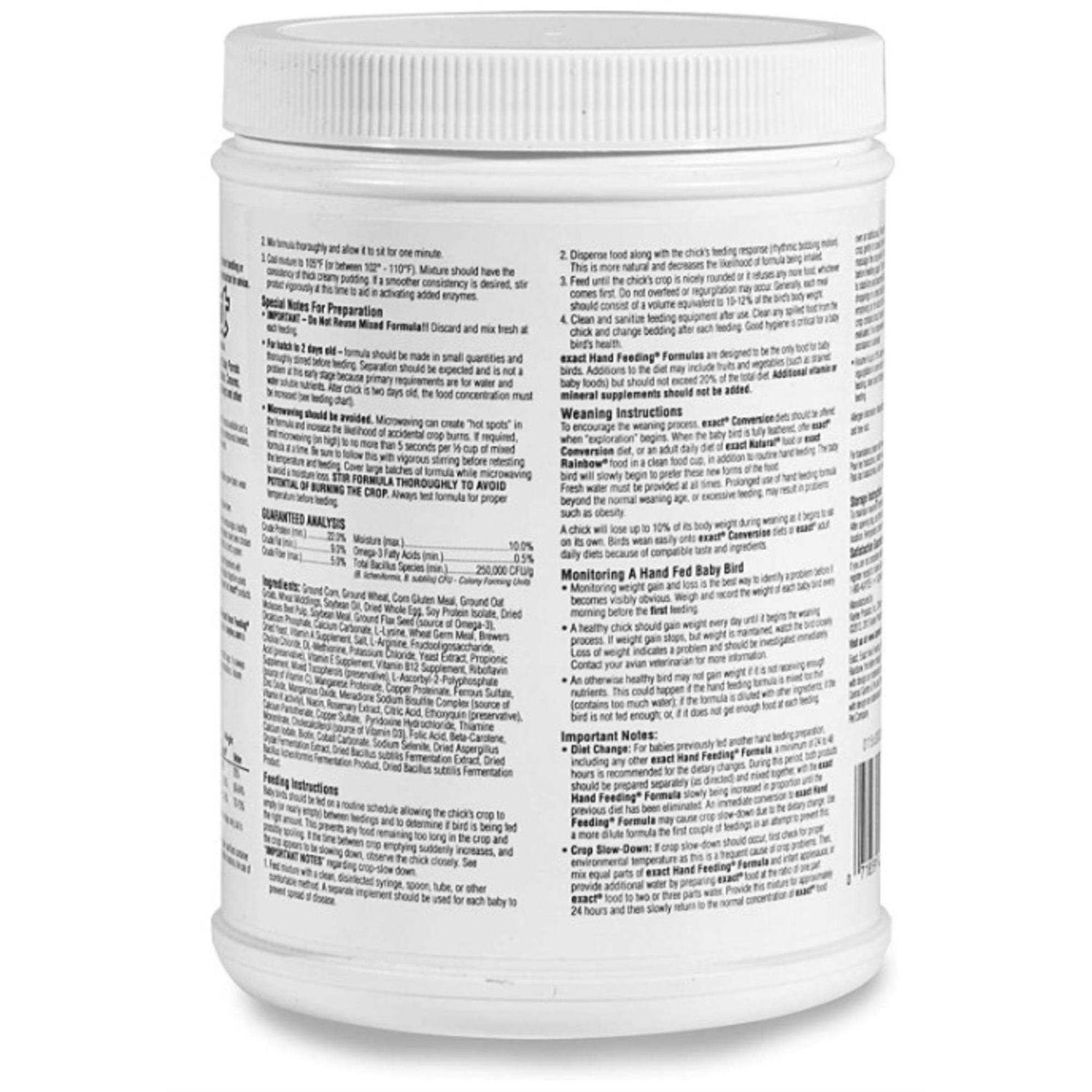 Alternative view of Kaytee Exact Hand Feeding Formula Baby
