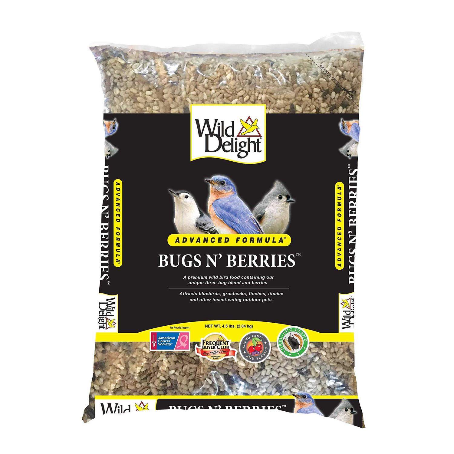 Wild Delight Bugs N' Berries Bird Food