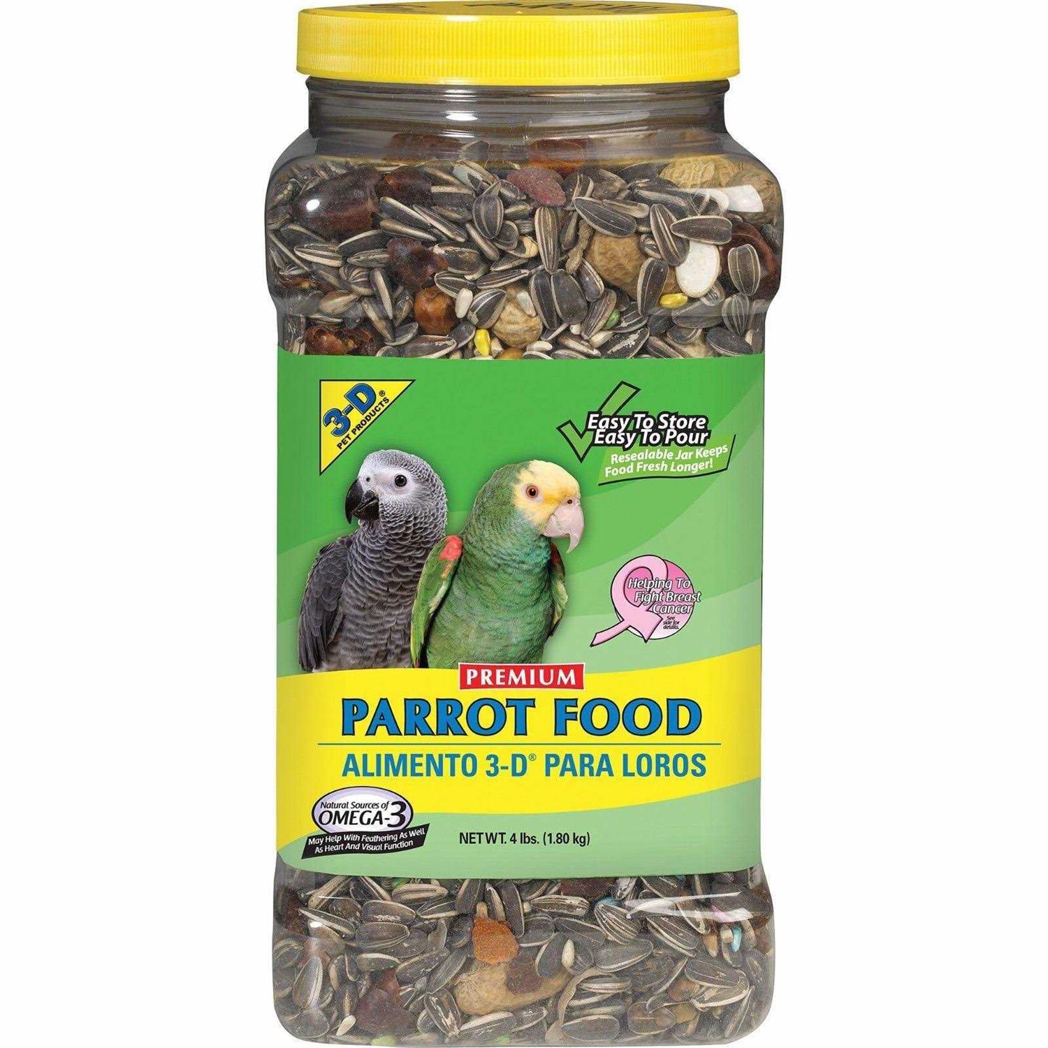 Alternative view of 3-D Pet Products Premium Cockatiel Food