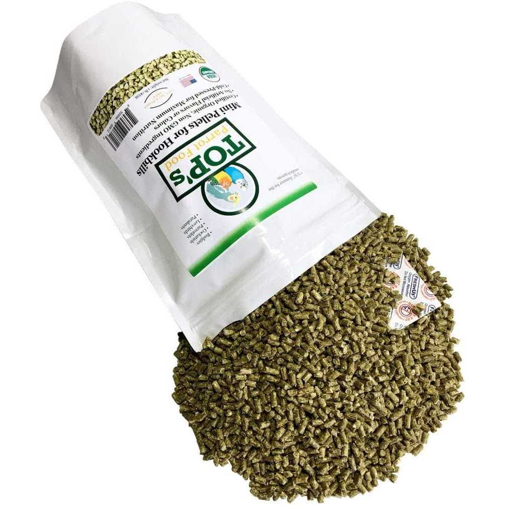 Alternative view of TOP's Parrot Food Mini Pellets 1lb Bird Food