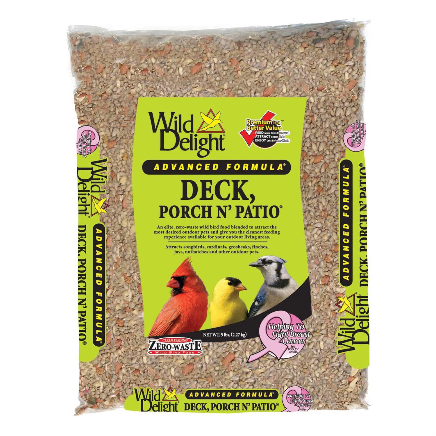 Alternative view of Wild Delight Deck Porch N' Patio Bird Seed
