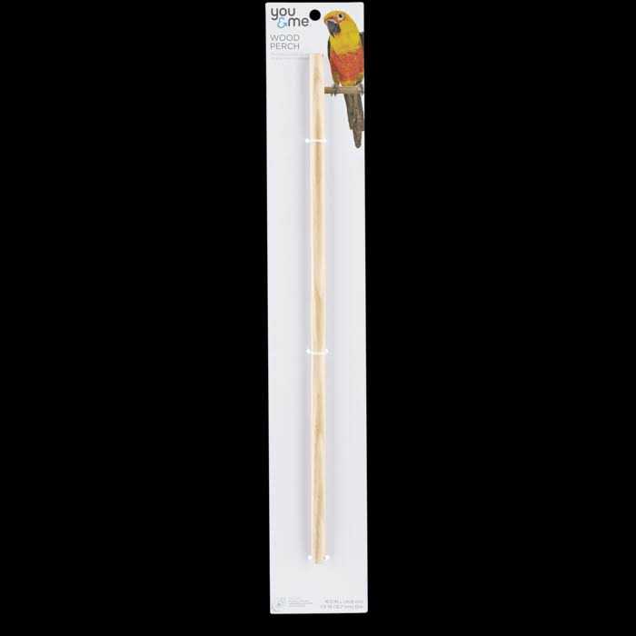 You & Me Wood 23.75 Bird Perch