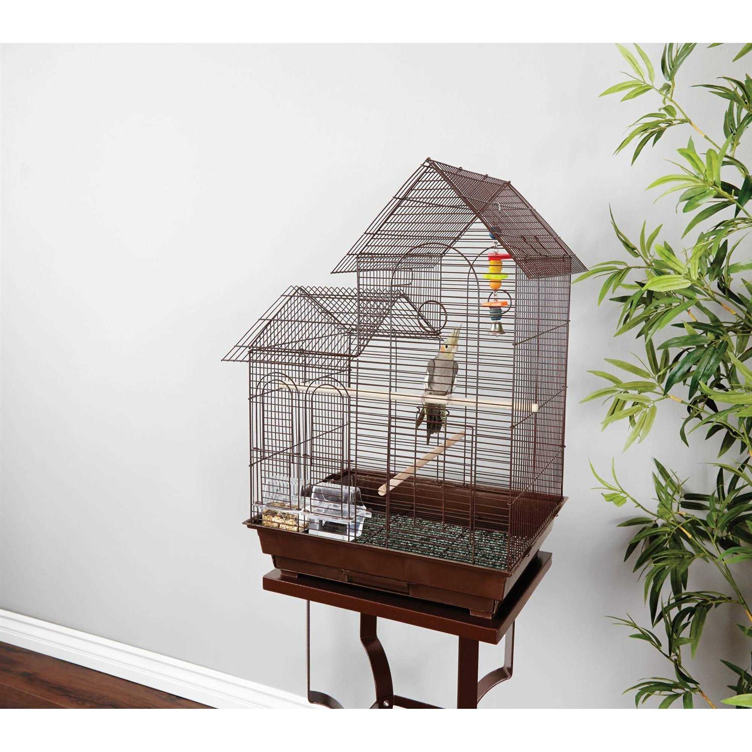 Alternative view of You & Me Cockatiel Ranch House Bird Cage