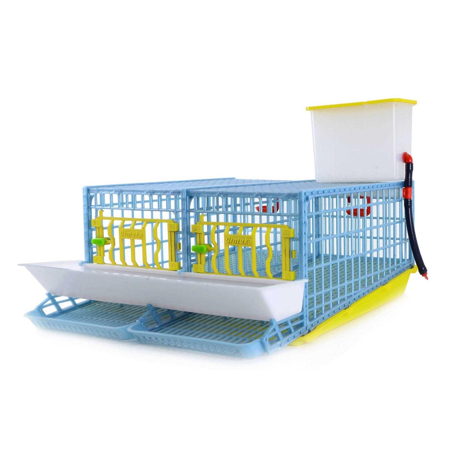 Quail Cage 2 Section Jumbo Quail Cimuka