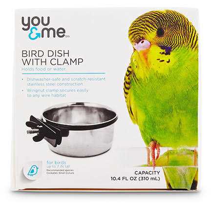 Alternative view of You & Me Wingnut Clamp Bird Coop Cup
