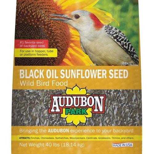 Alternative view of Audubon Park 11801 Black Oil Sunflower Seed Wild Bird Food