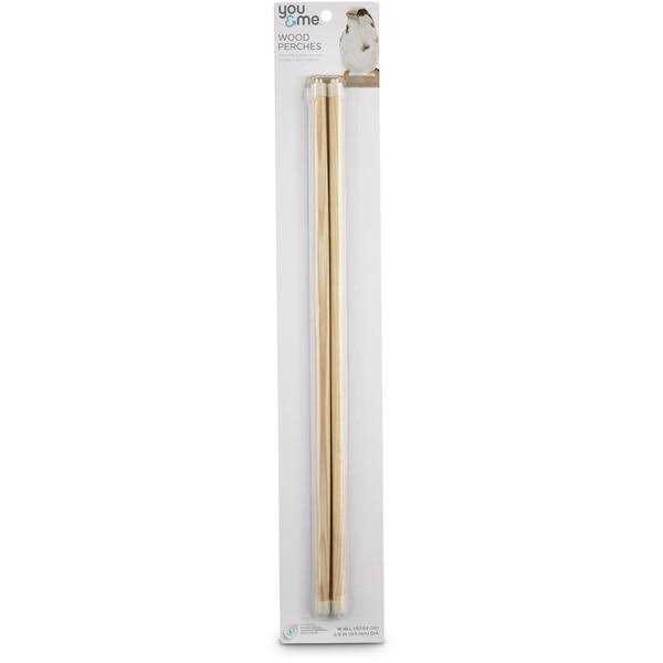 Alternative view of You & Me Wood 16 Bird Perch