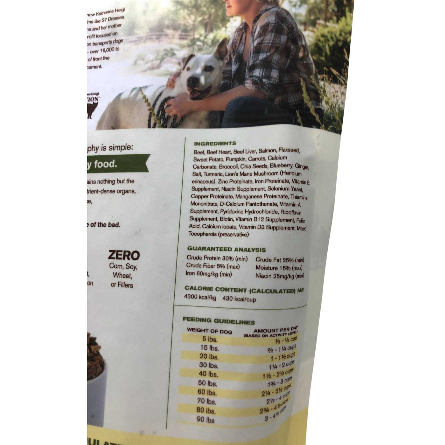 Alternative view of Badlands Ranch Superfood Complete Air Dried Beef Dog Food