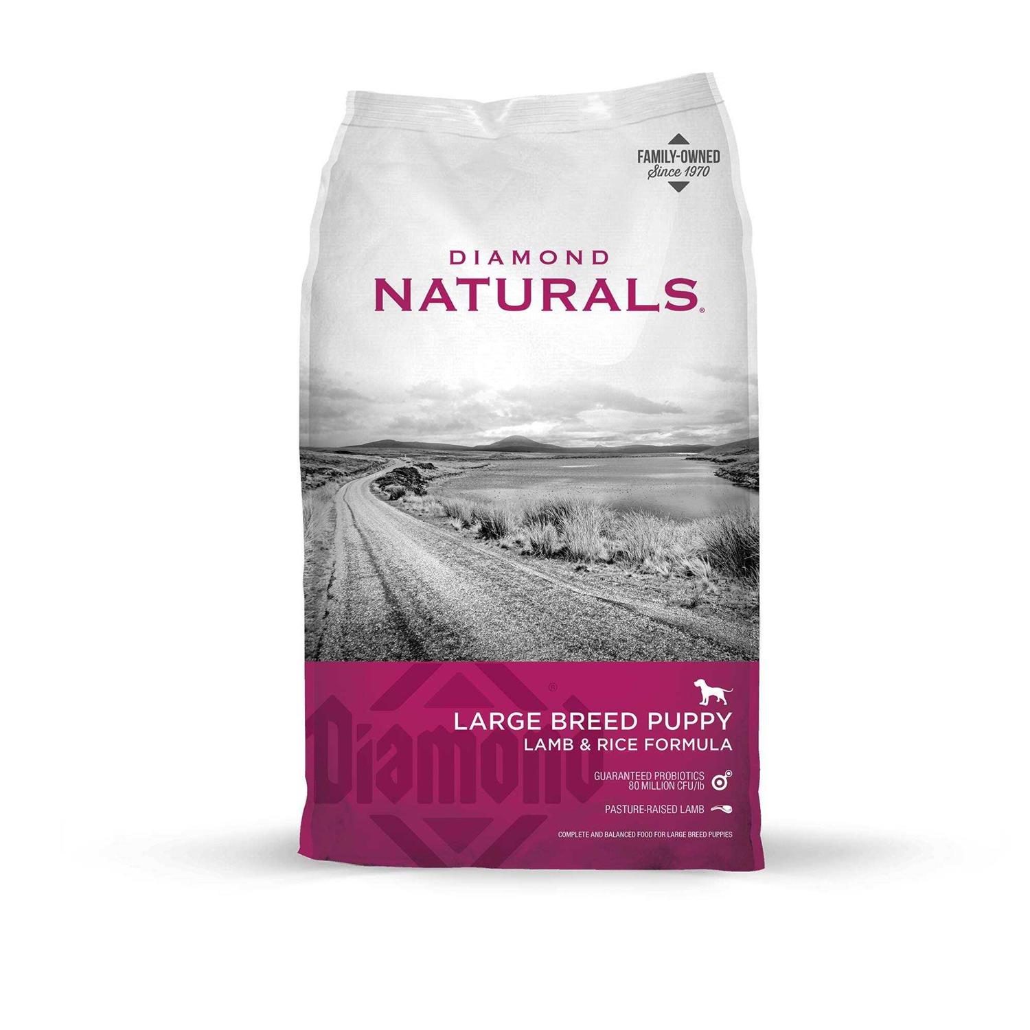 Diamond Naturals Food Puppy Large Breed Lamb Rice