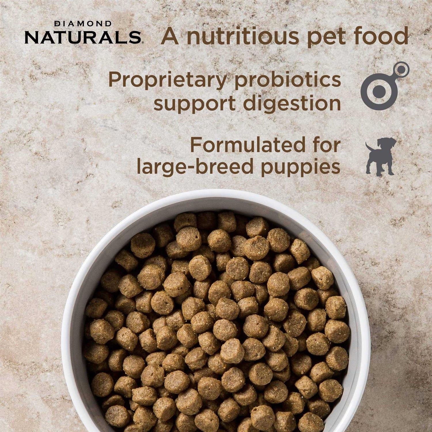 Alternative view of Diamond Naturals Food Puppy Large Breed Lamb Rice