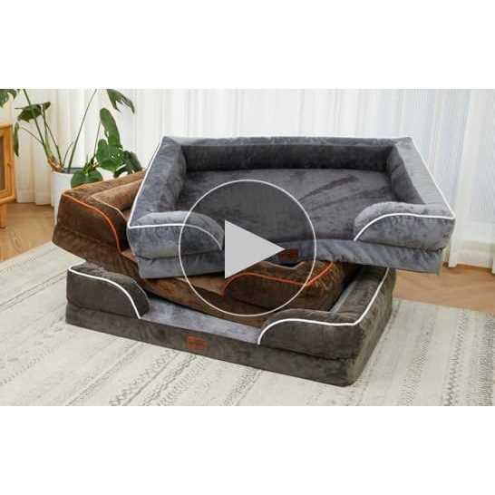 Alternative view of Comfort Expression Jumbo Dog Bed for Extra Large Dogs Waterproof Orthopedic Dog Bed