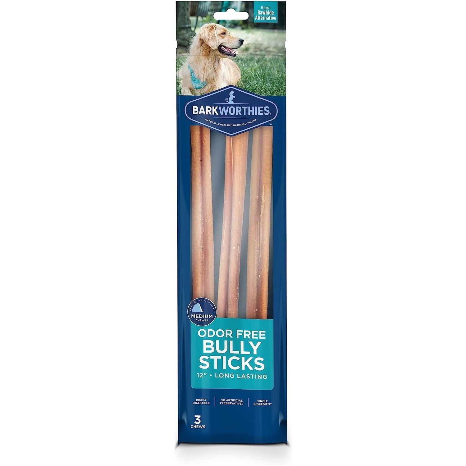 Barkworthies Odor Free Bully