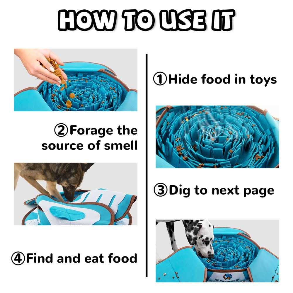 Alternative view of TOTARK Dog Digging Toys Large Snuffle Mat for Dogs Encourages Natural Foraging Skills