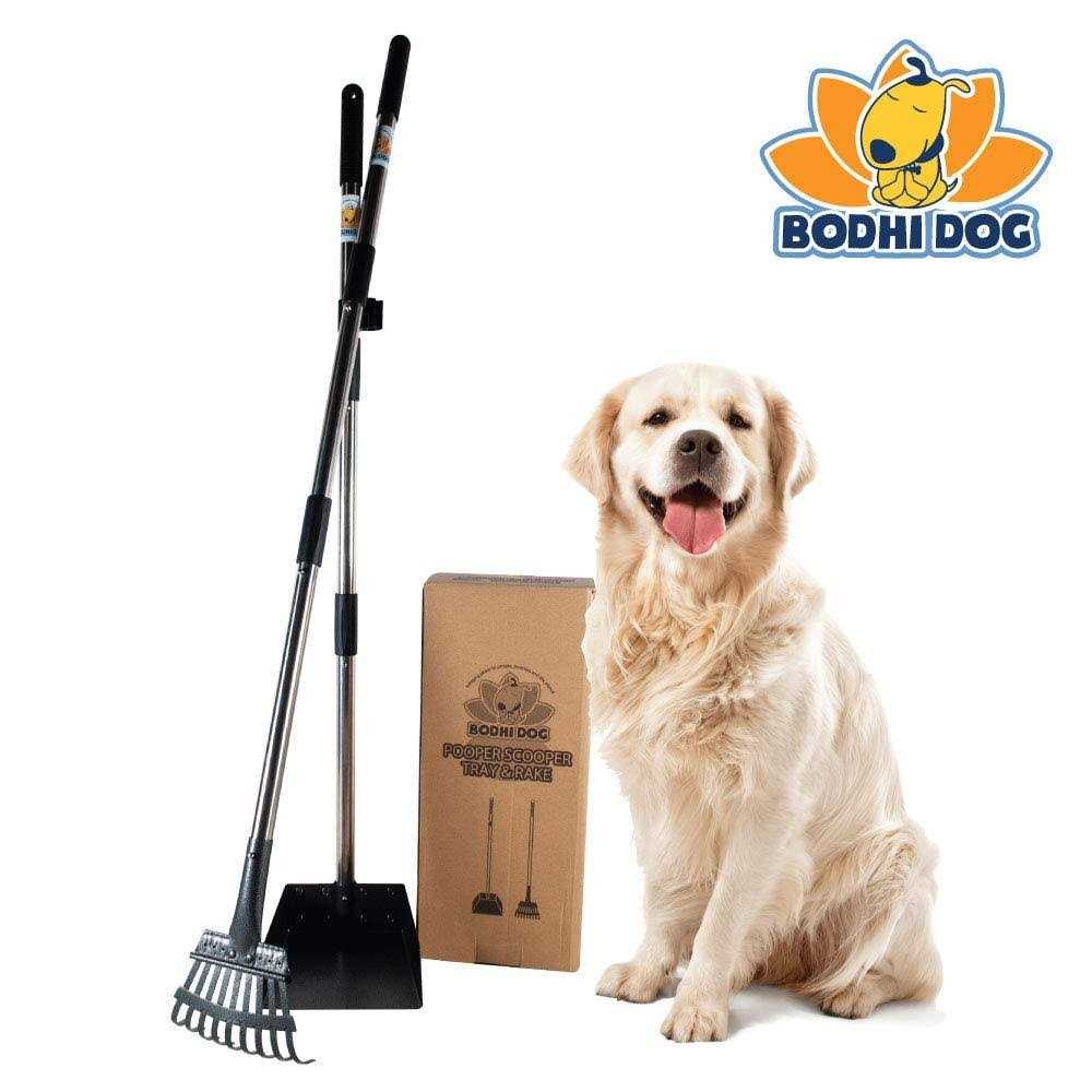 Alternative view of Bodhi Dog Metal Long Handle Tray and Rake Pooper Scooper Small, Medium, Large, XL Pets