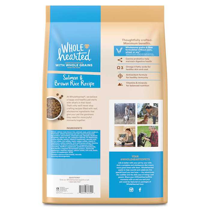 Alternative view of WholeHearted Whole Grains Salmon Recipe Dry Dog Food