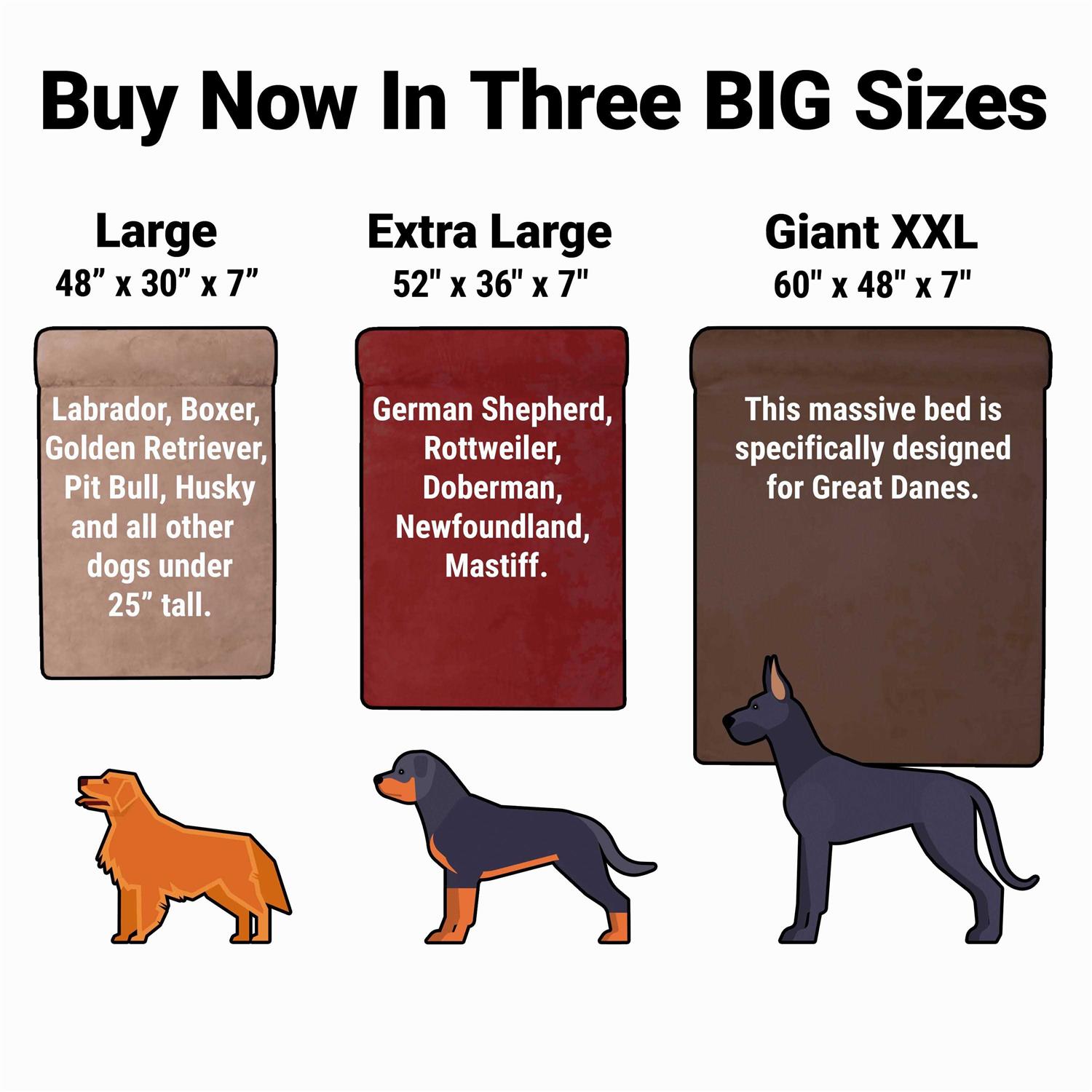 Alternative view of Big Barker Headrest Pillow Top Orthopedic Dog Bed