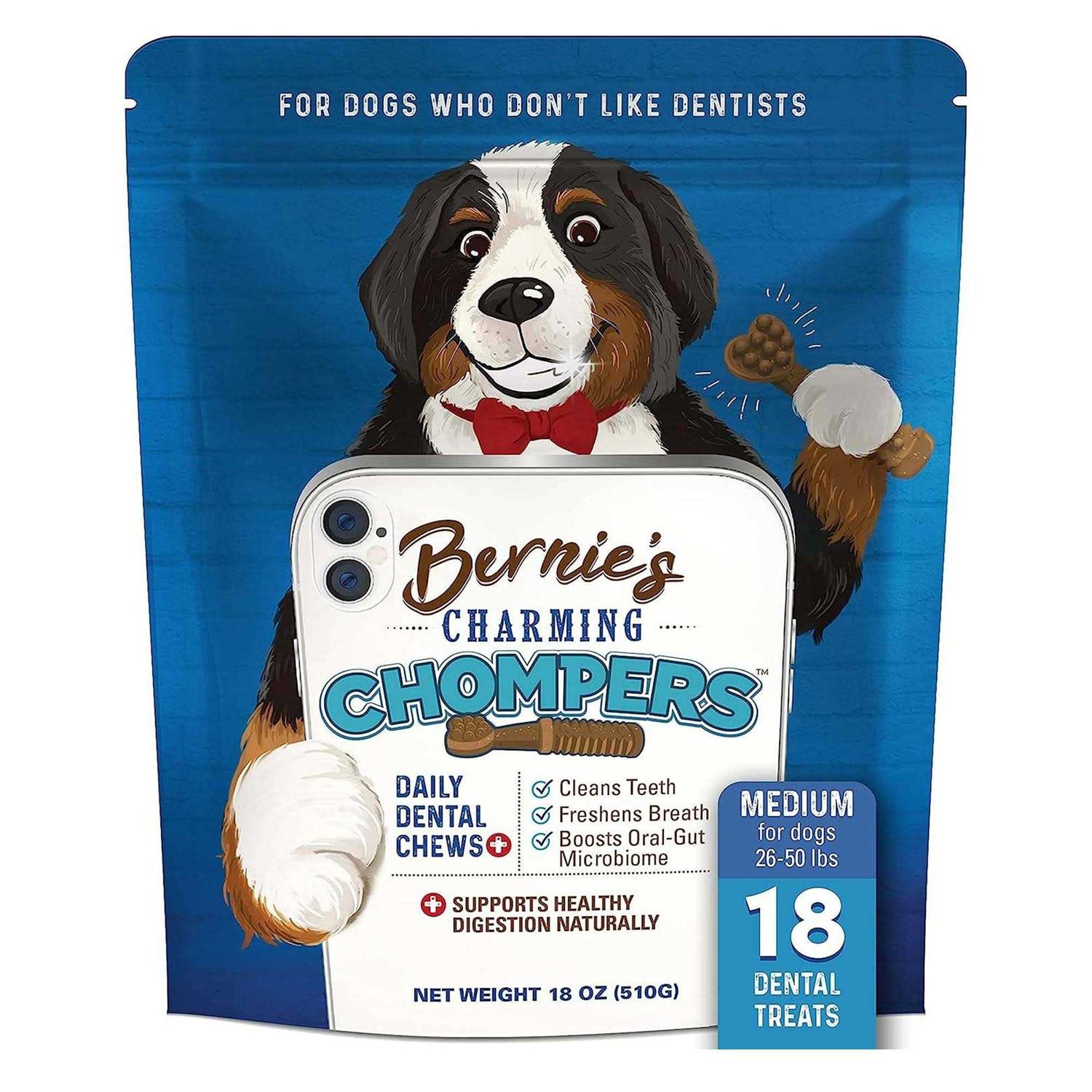 Alternative view of Bernie's Charming Chompers Daily Dental Chews Dogs