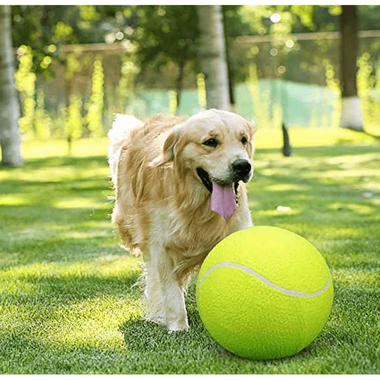 Alternative view of Banfeng Giant 9.5 Dog Tennis Ball Large Pet Toys Funny Outdoor Sports Dog Ball Gift with Inflating Needles