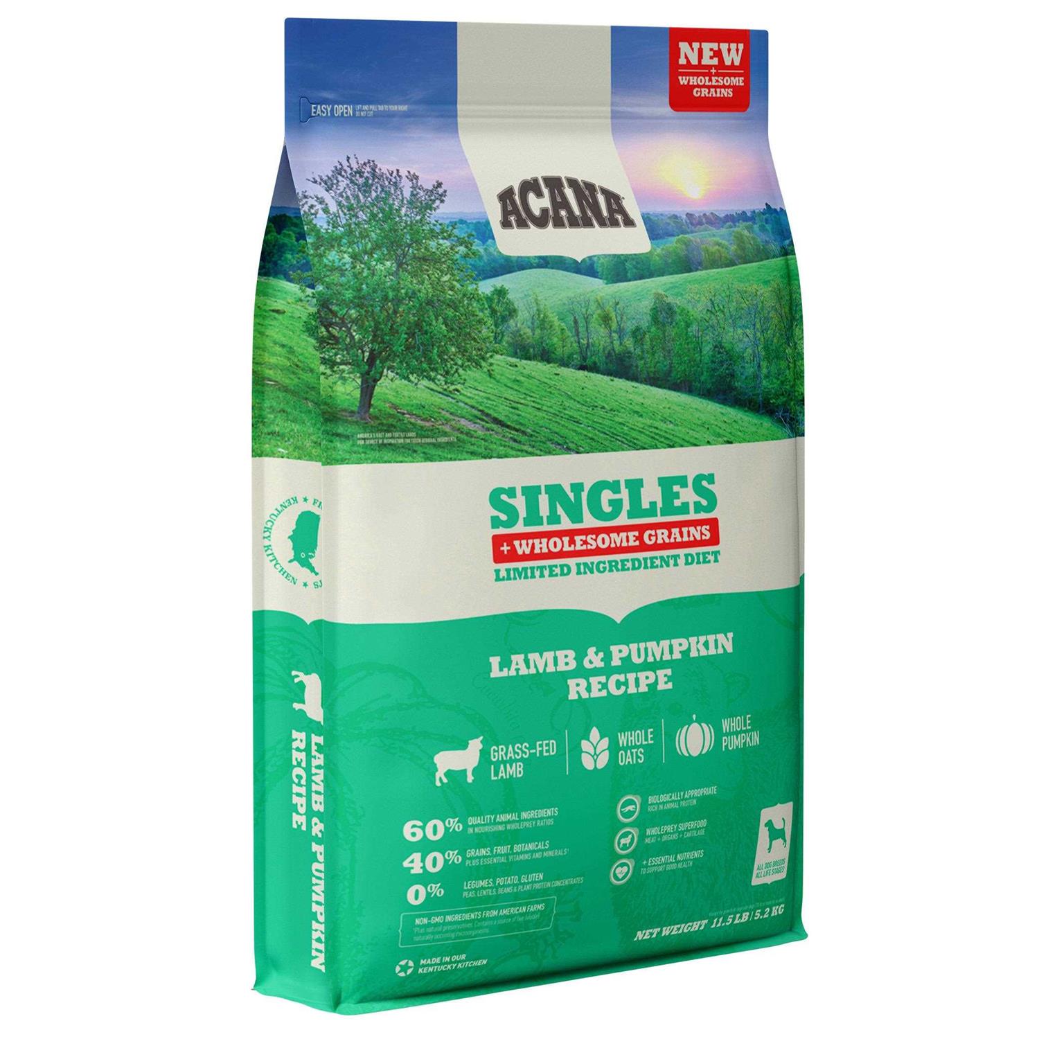 Acana Wholesome Grains Lamb & Pumpkin Dry Dog Food