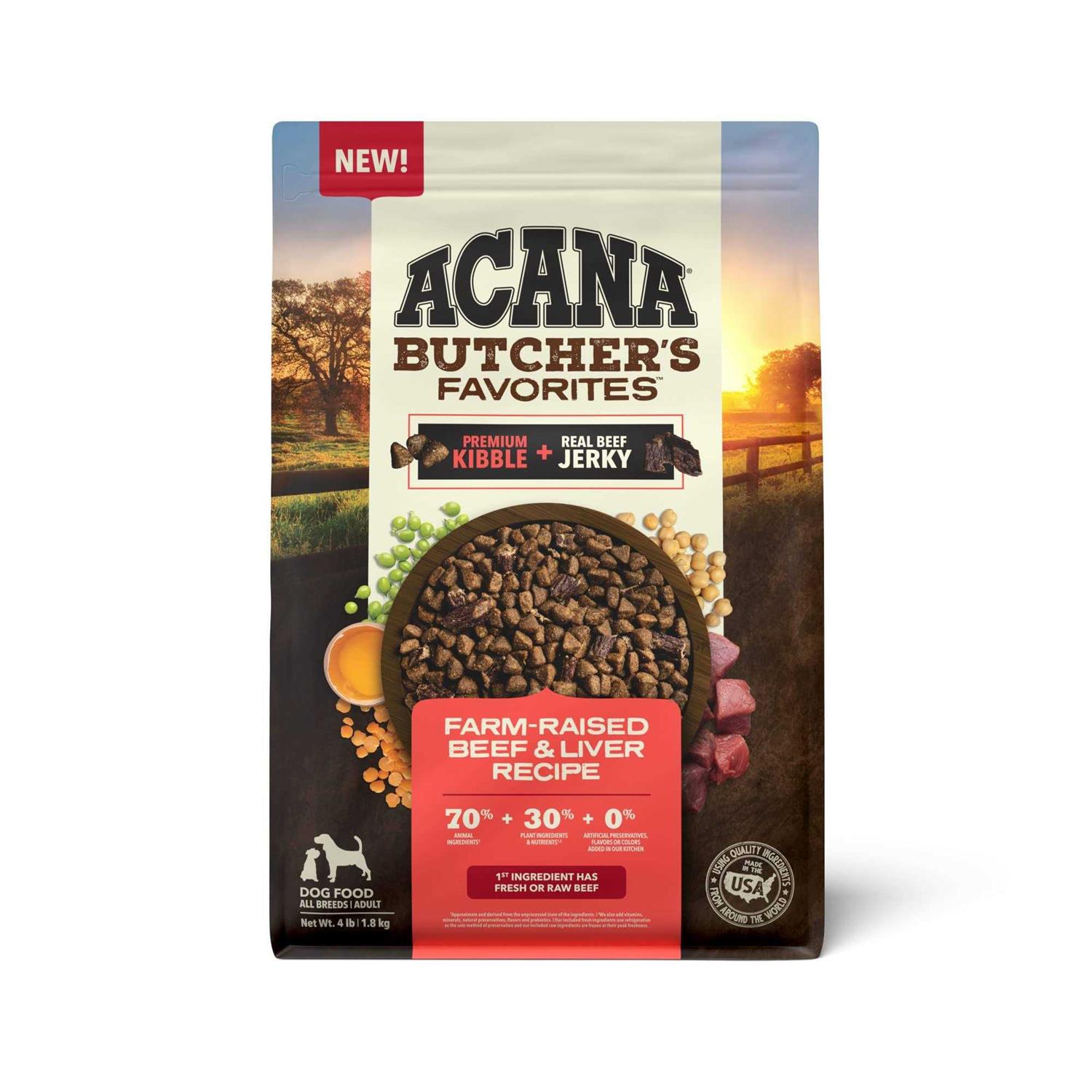 Acana Butcher's Favorites Liver Dry Dog Food