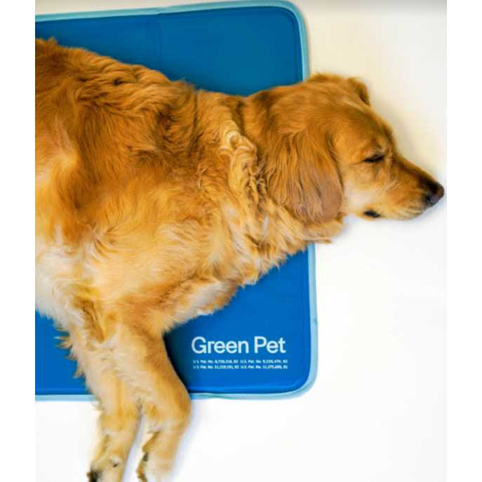 Cool Pet Pad The Green Pet Shop Sage Gray Self Cooling Pet Pad