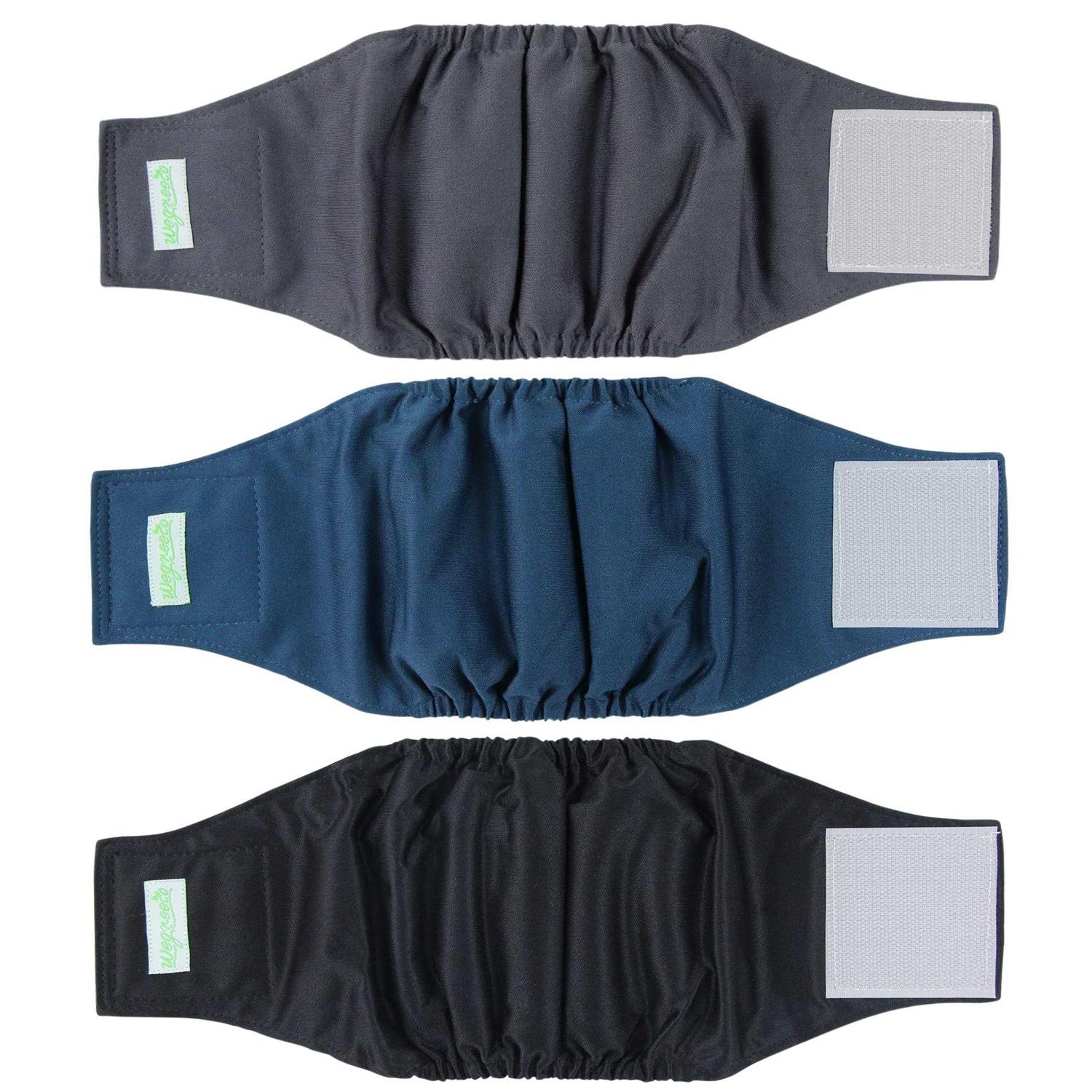 Wegreeco Washable Dog Diapers Washable Male Dog Belly Wrap