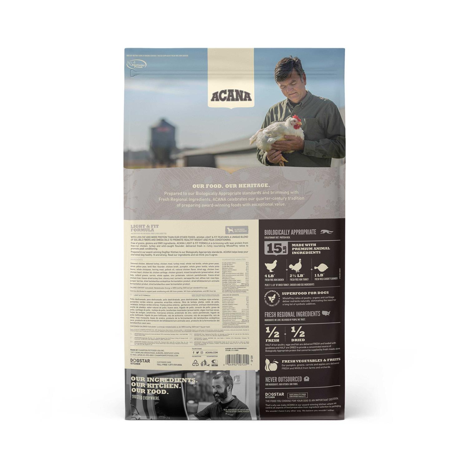 Alternative view of Acana Light & Fit Dry Dog Food