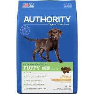 Alternative view of Authority Chicken Rice Formula Large Breed Puppy Dry Dog Food