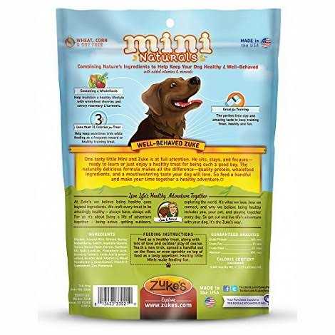 Alternative view of Zuke's Chicken Mini Naturals Dog Treats