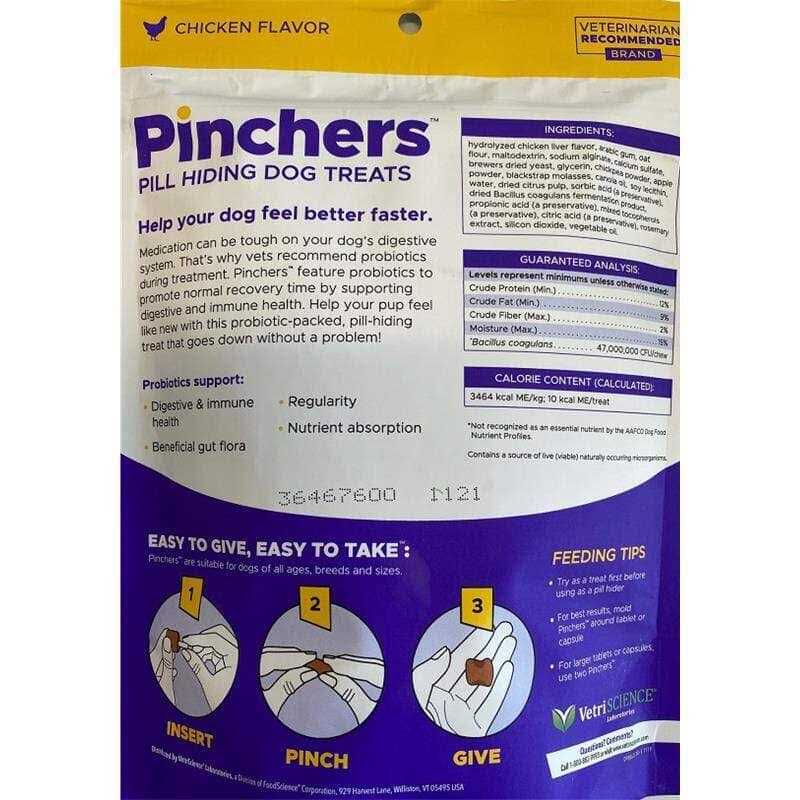 Alternative view of VetriScience Pinchers Pill Hiding Dog Treats