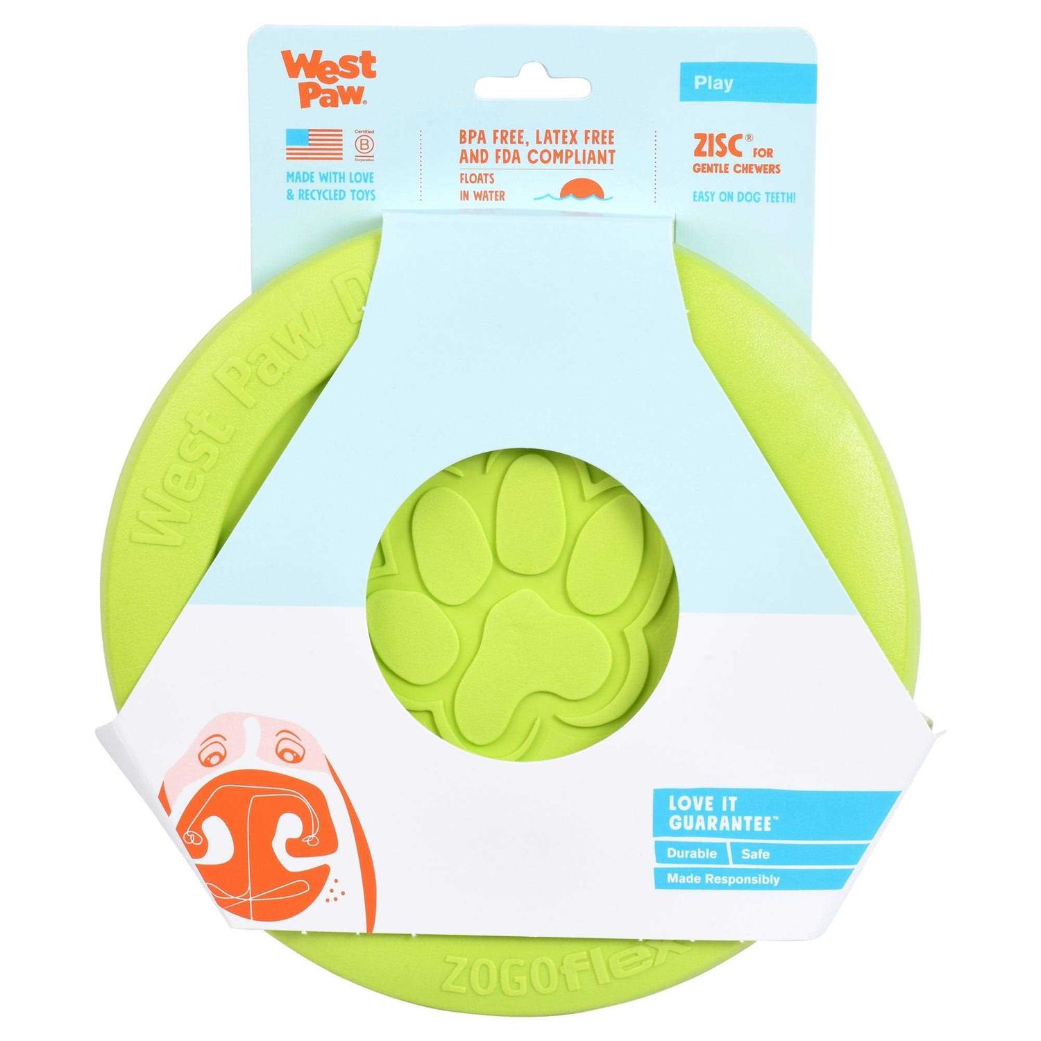 Alternative view of West Paw Zisc Dog Toy