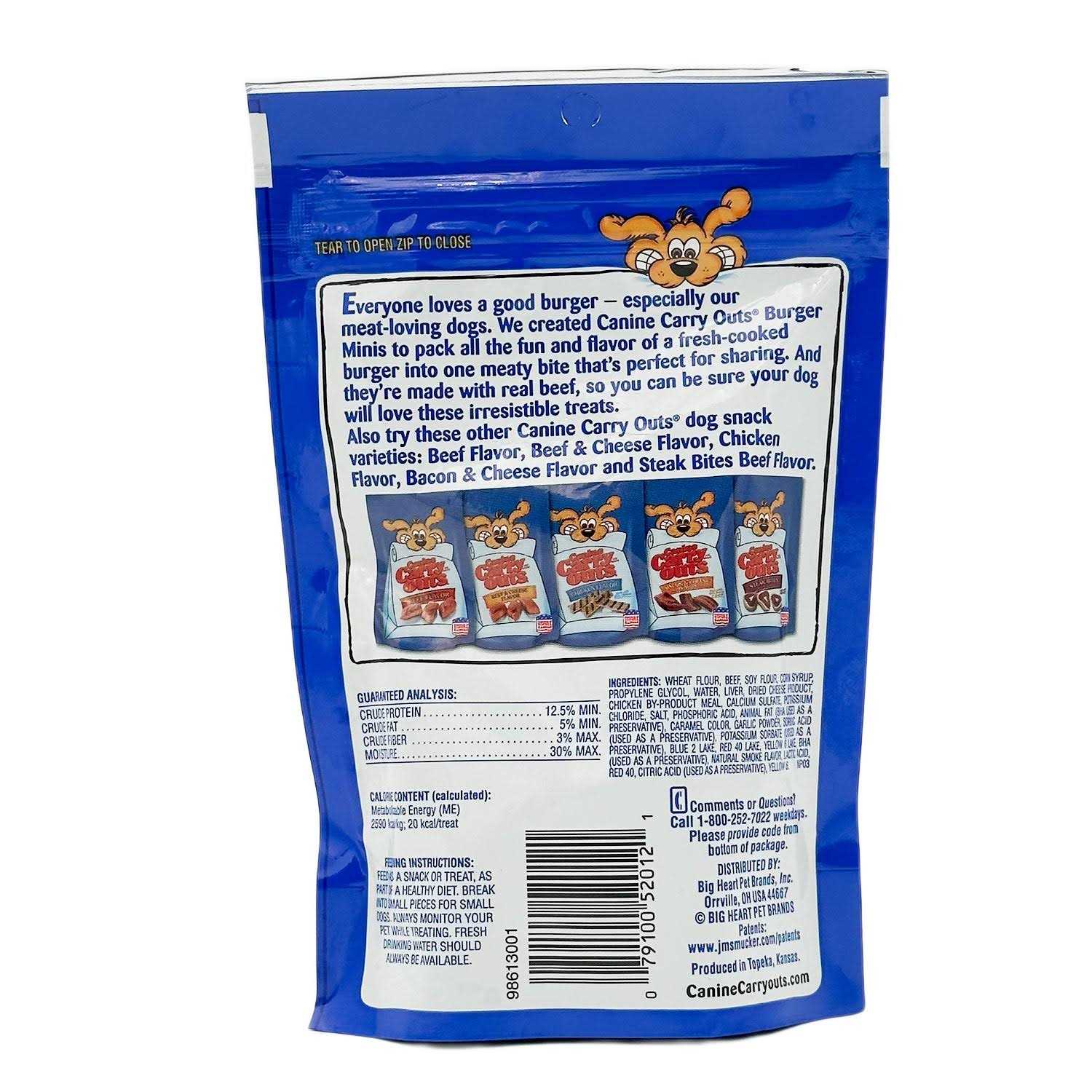 Alternative view of Canine Carry Outs Beef Flavor Dog Treats