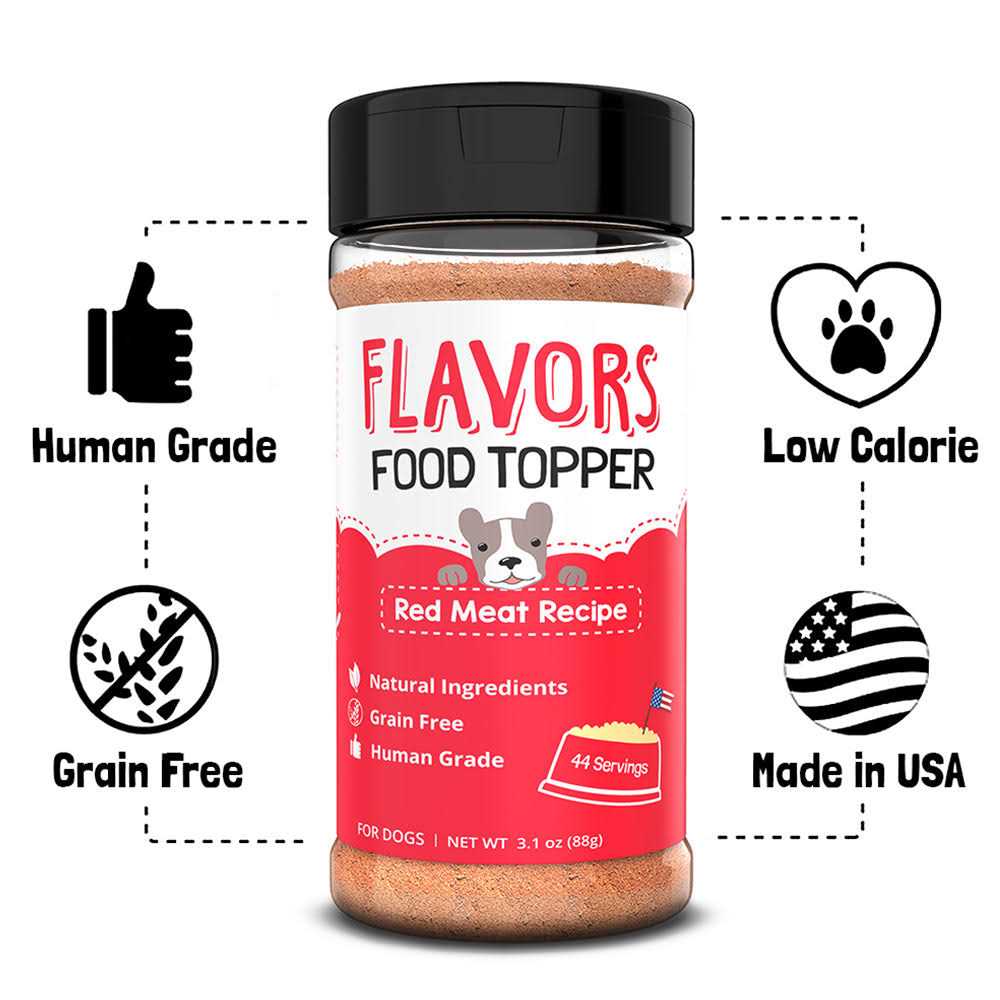 Alternative view of Beaumont Basics Flavors Food Topper for Dogs All 4 Recipes Gift Pack