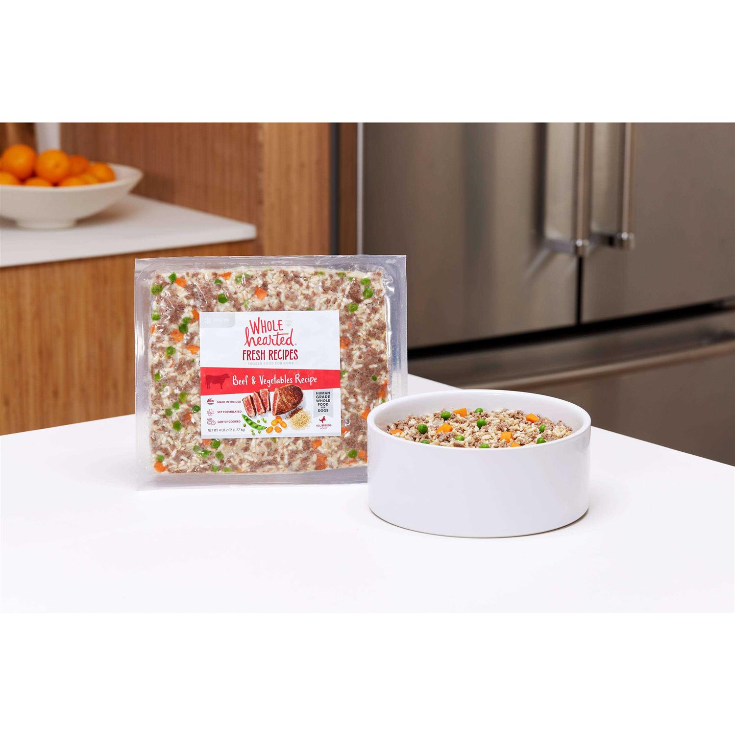 Alternative view of WholeHearted Fresh Frozen Beef Recipe Dog Food