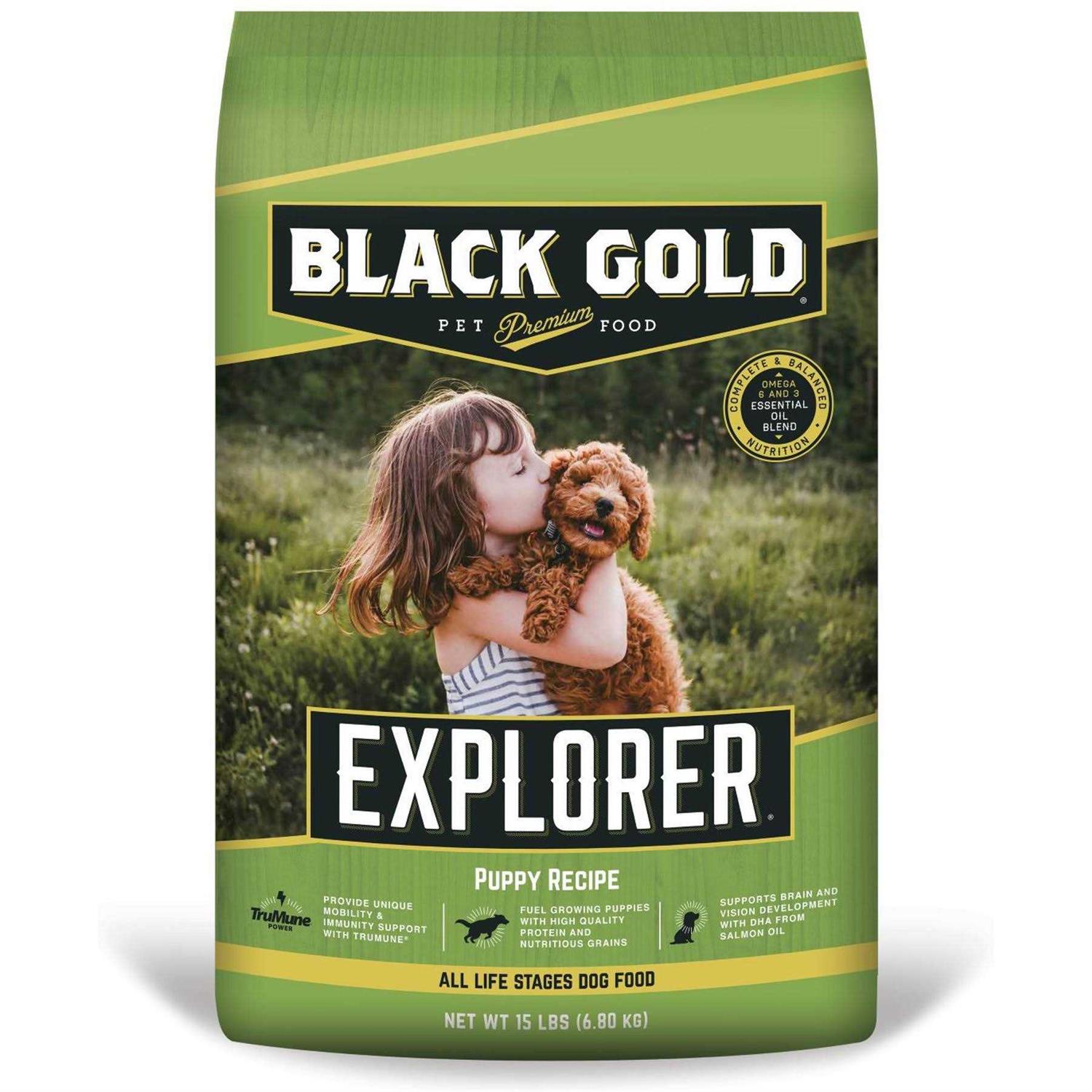 Black Gold Explorer Puppy Recipe Dry Dog Food