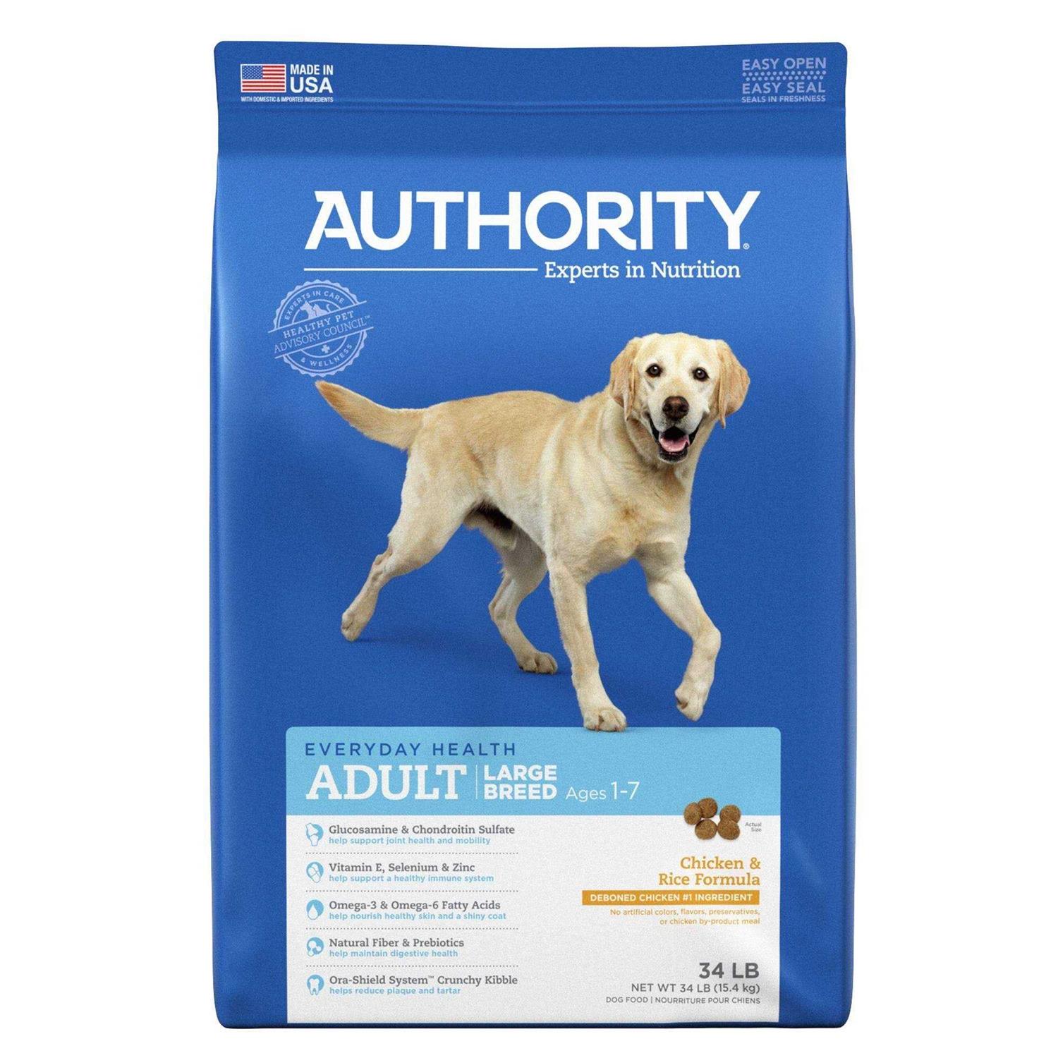 Alternative view of Authority Everyday Health Large Breed Adult Dry Dog Food