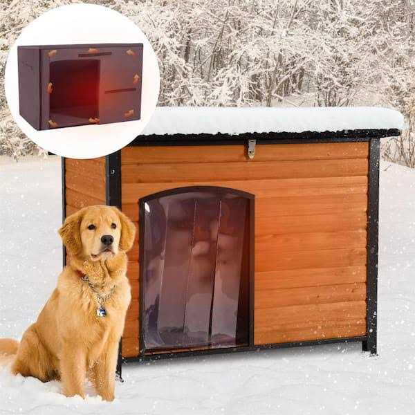 Alternative view of aivituvin Insulated Outdoor Dog House with Liner Inside Waterproof Roof
