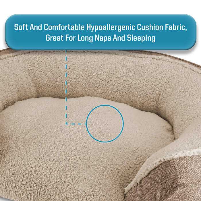 Alternative view of Canine Creations Arlee Step In Oval Round Cuddler Pet Dog Bed