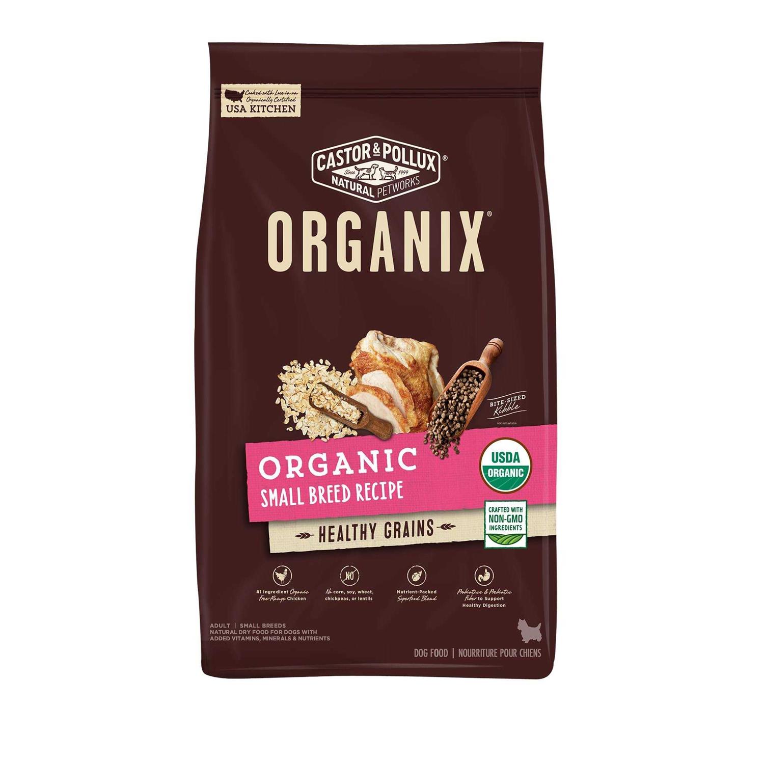 Castor and Pollux Organix Grain-Free Small-Breed Dry Dog Food