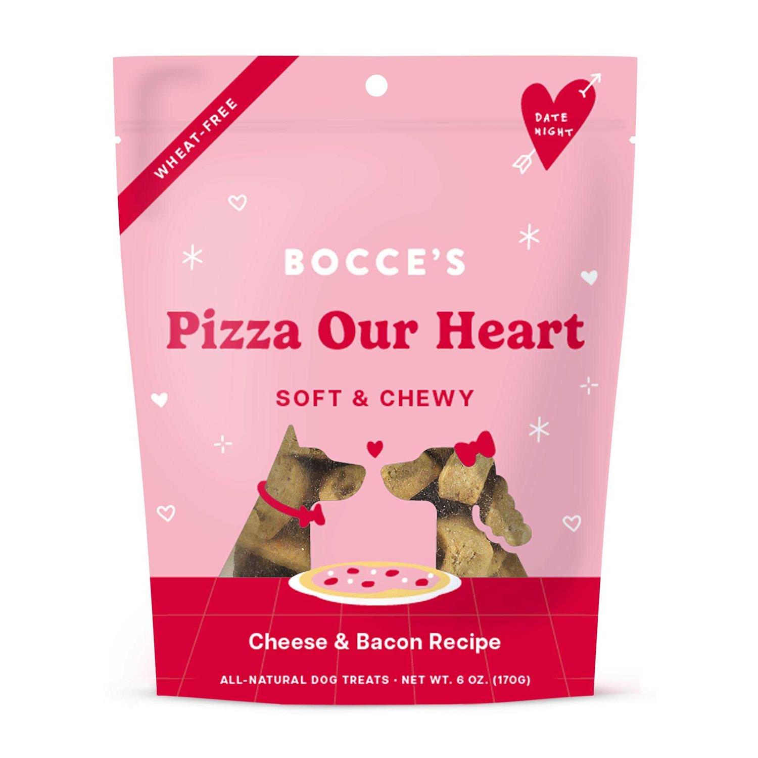 Bocce's Bakery Pizza Our Heart Soft & Chewy Dog Treats