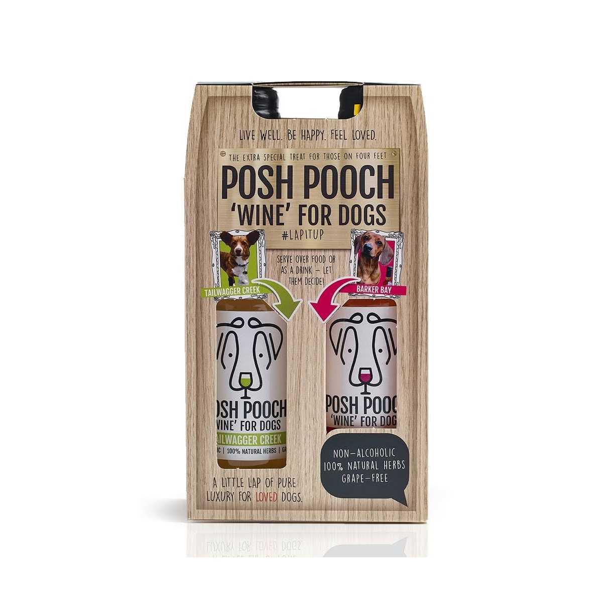American Pet Supplies Posh Pooch Dog Wine Duo Pack