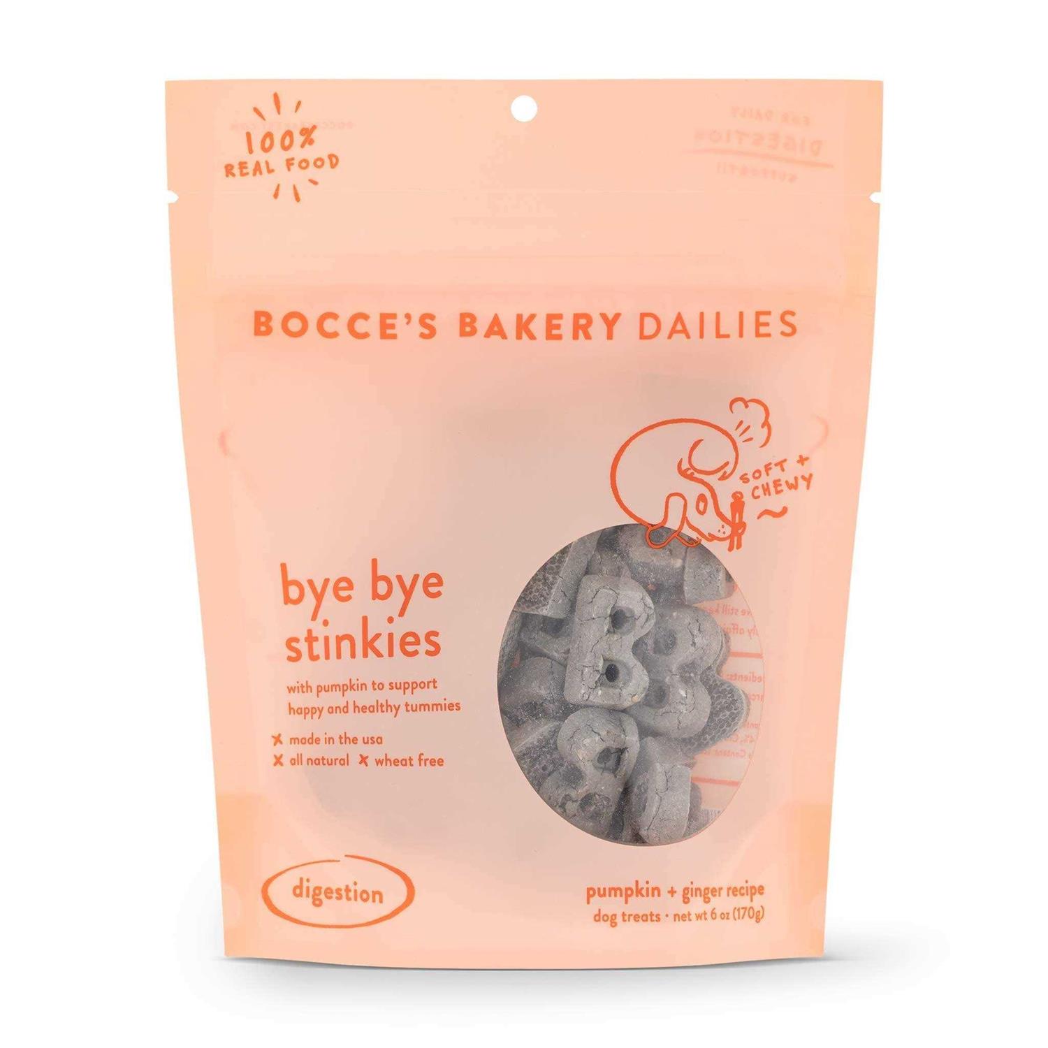 Bocce's Bakery Bye Bye Stinkies Soft & Chewy Dog Treats
