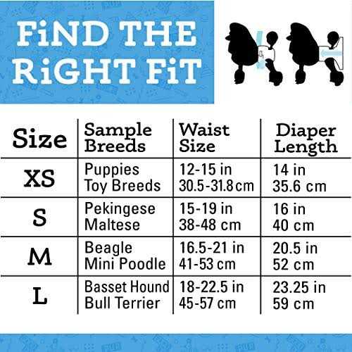 Alternative view of Wags & Wiggles Female Dog Diapers Doggie Diapers for Female Dogs