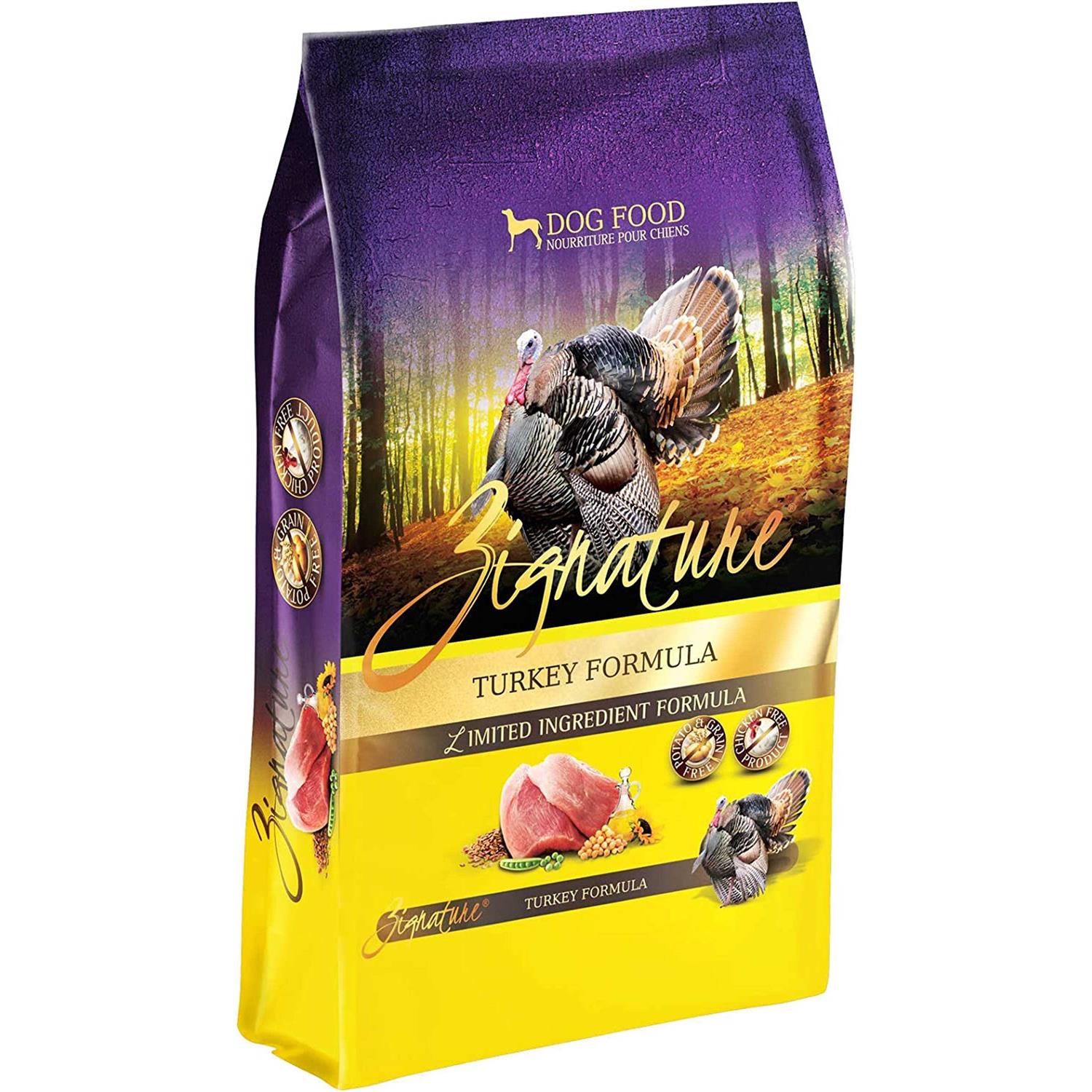 Zignature Turkey Limited Ingredient Formula Dry Dog Food, 13.5-lb bag