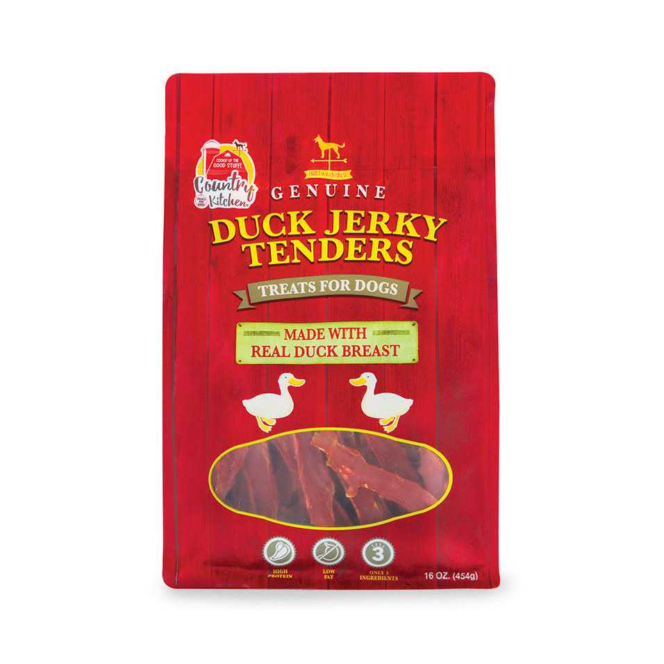 Alternative view of Country Kitchen Duck Jerky Tenders Dog Treats