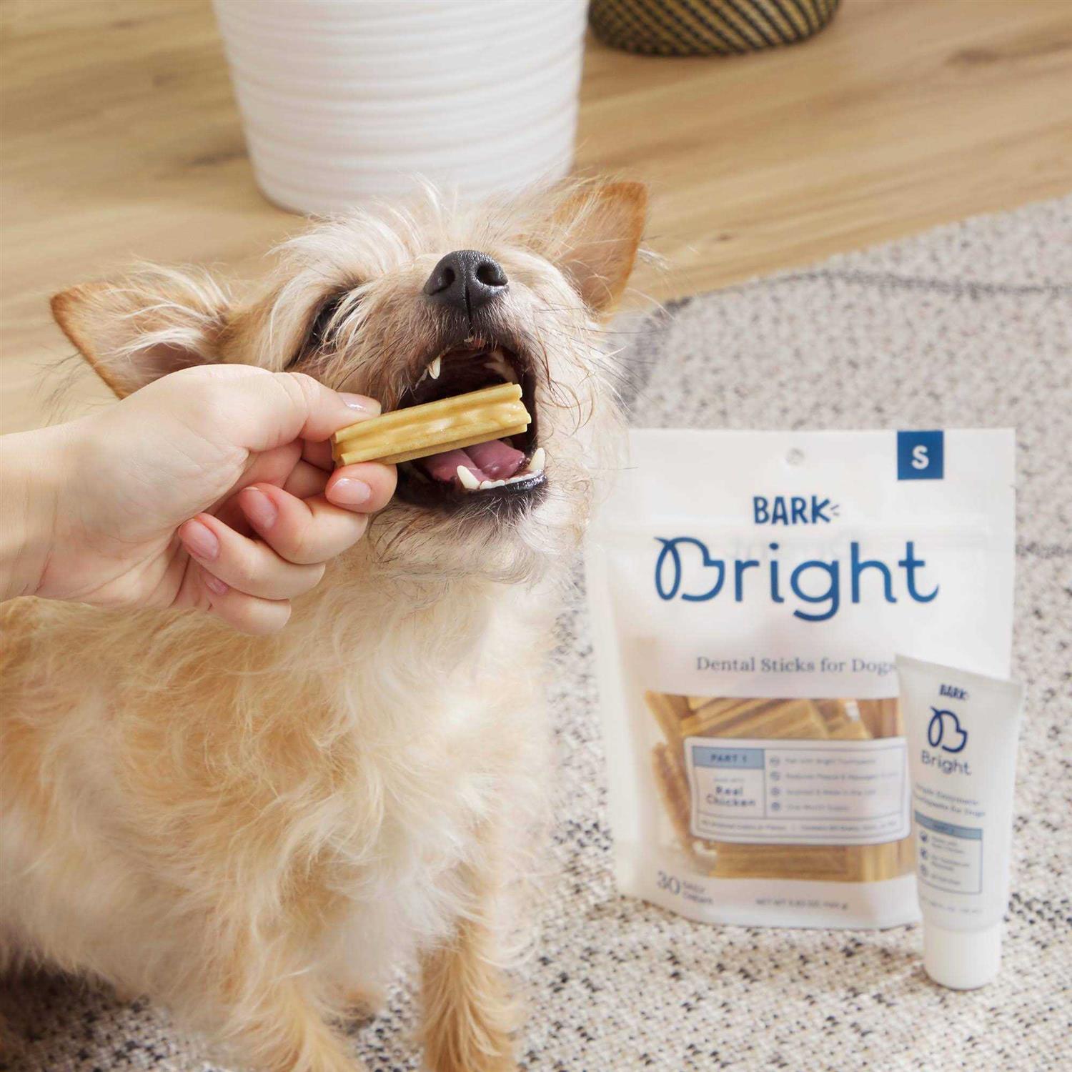 Alternative view of Bark Bright Dental Sticks for Large Dogs Chews