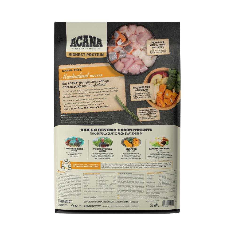 Alternative view of Acana Regionals Meadowland Dry Dog Food