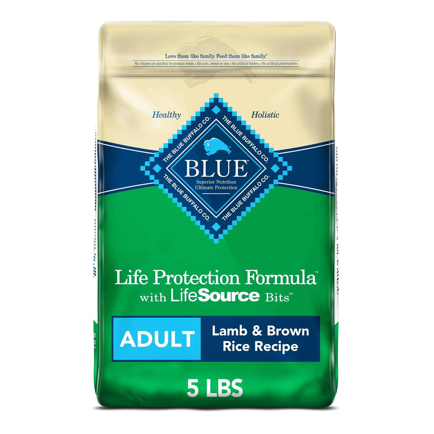 Blue Buffalo Life Protection Formula Adult Lamb & Brown Rice Dry Dog Food
